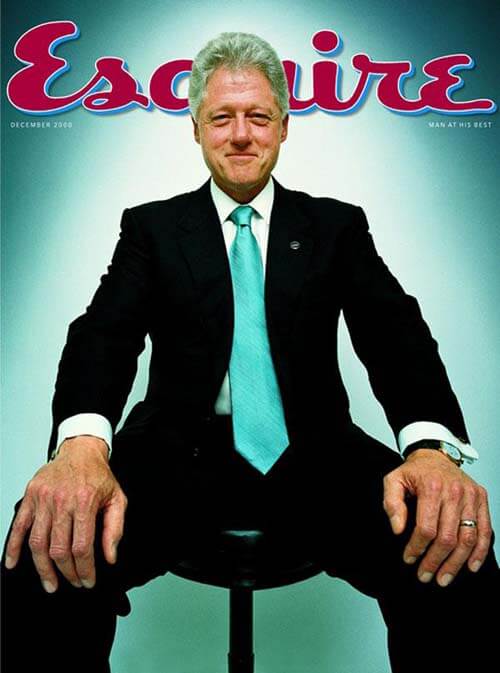 Esquire - Bill Clinton vom Dezember 2000